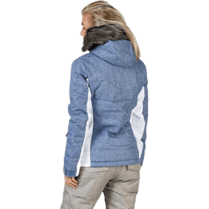 Veste Björnö Bleu/Blanc