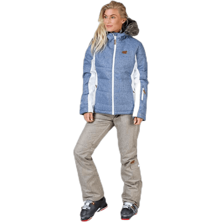 Veste Björnö Bleu/Blanc