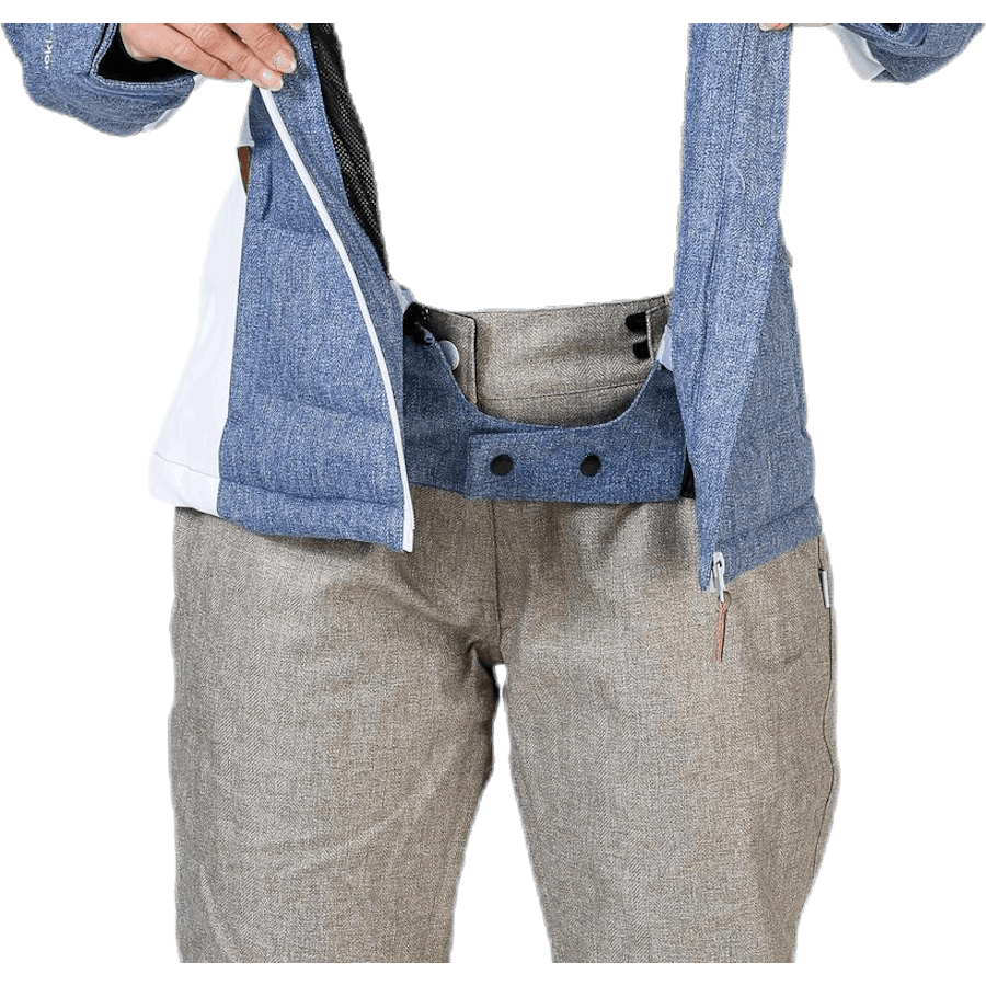 Veste Björnö Bleu/Blanc