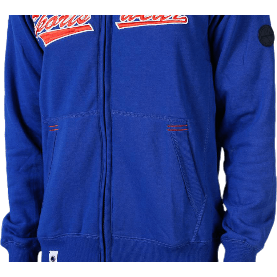 La Rochelle Zip Hood Blå