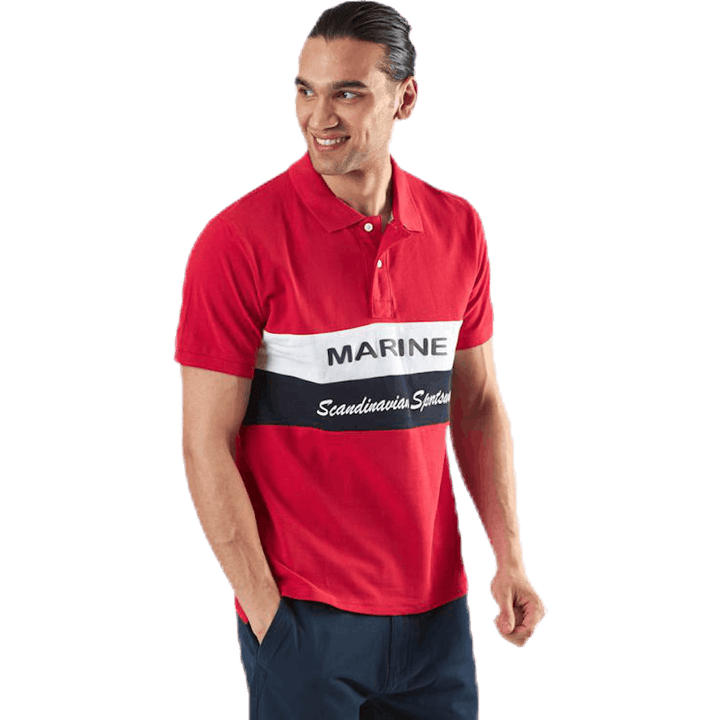 Pompano Beach Pique Red