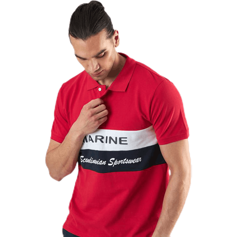 Pompano Beach Pique Red