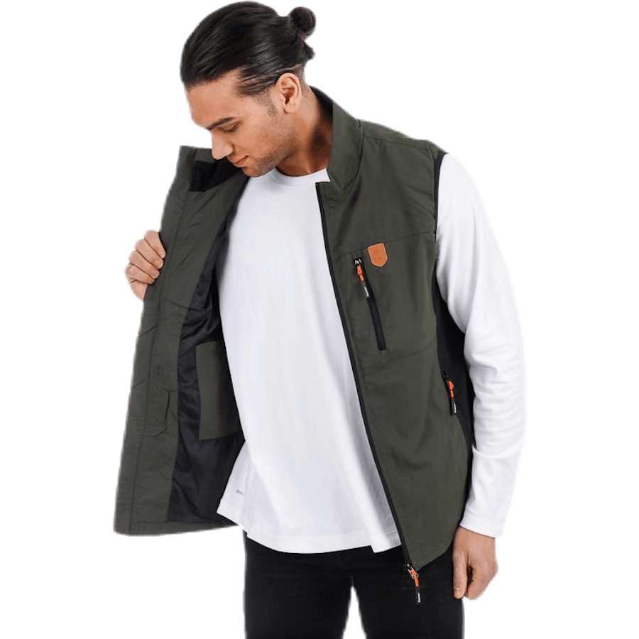 Gilet de chasseur vert