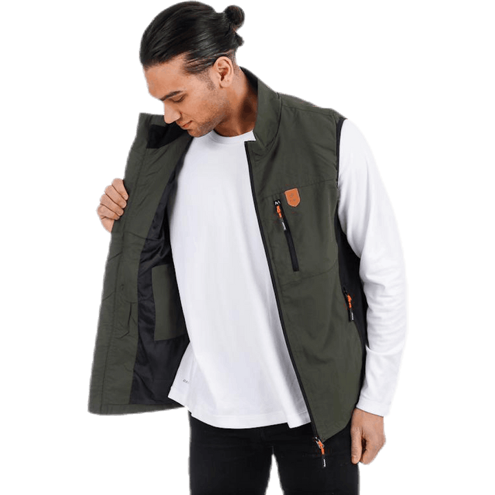 Gilet de chasseur vert