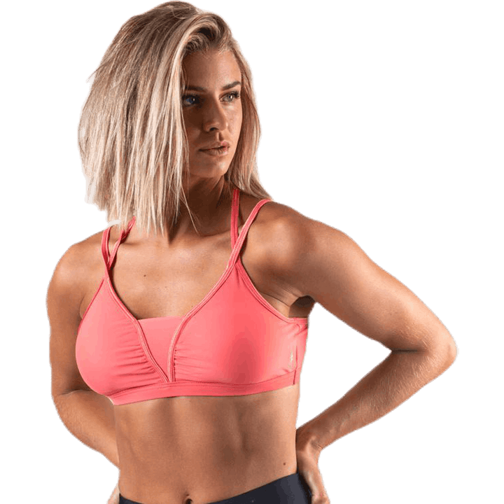 Julie Sport Top Pink/Red