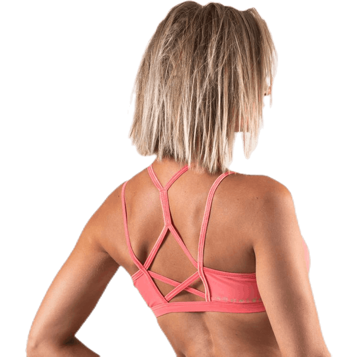 Julie Sport Top Pink/Red