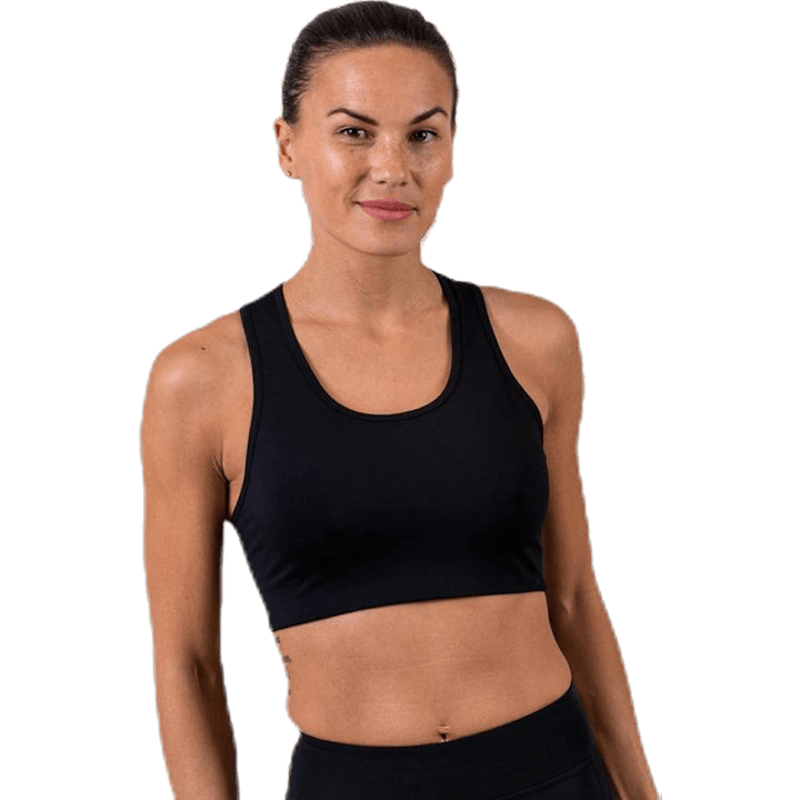 Soutien-gorge de sport de compression C/D noir