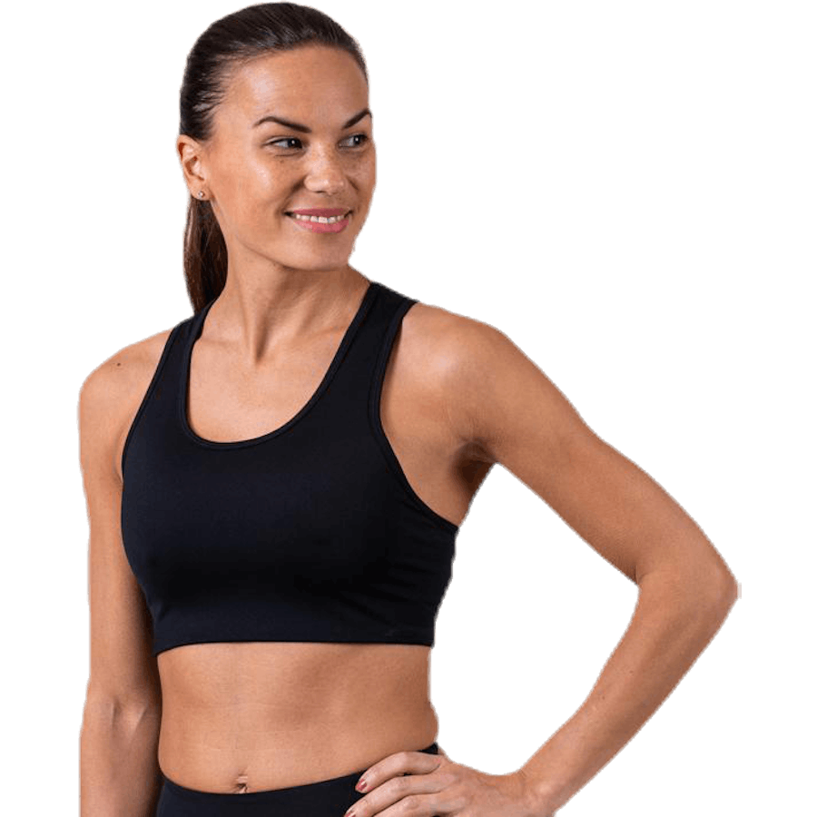 Soutien-gorge de sport de compression C/D noir