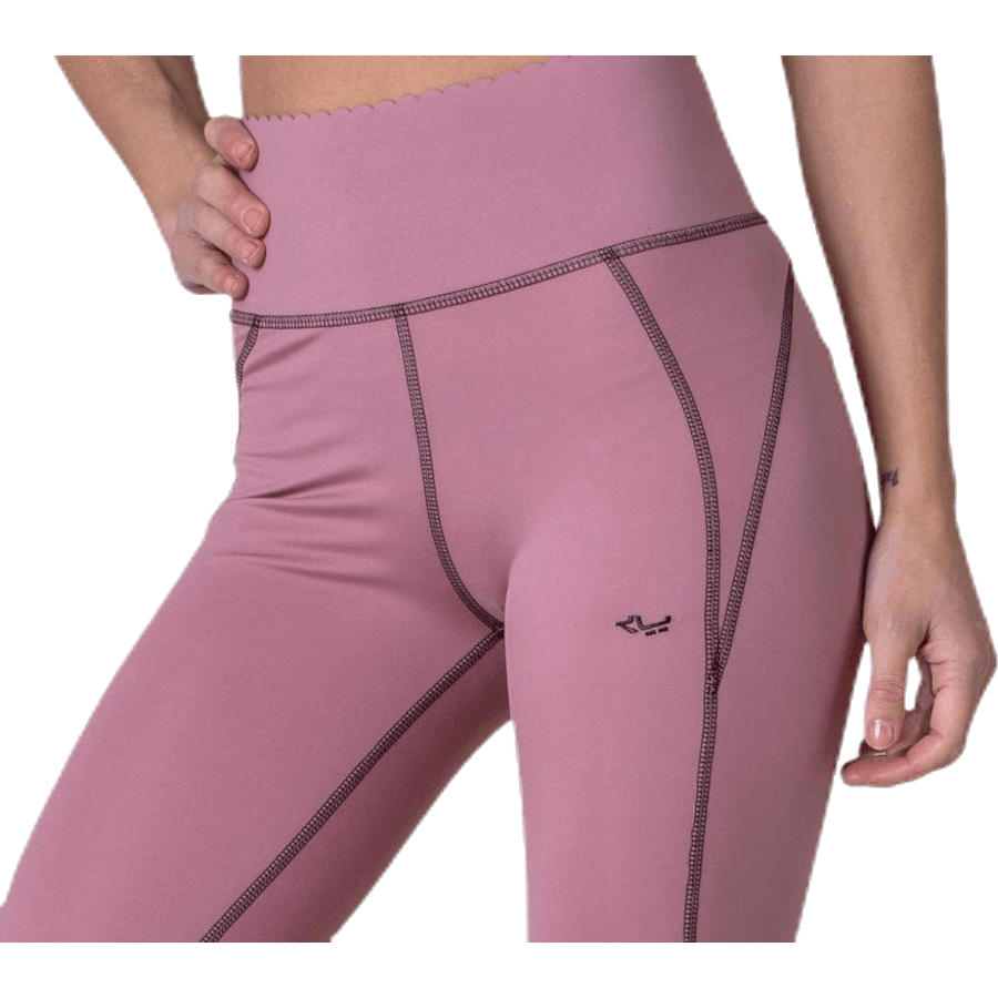 Laser Cut Tights Pink