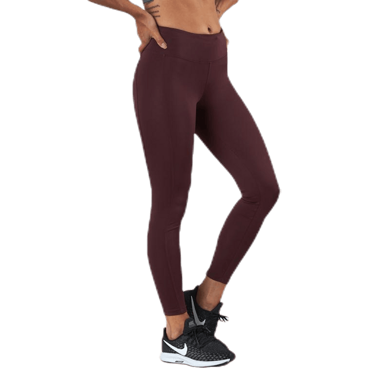 Uplift Logo Tights Red