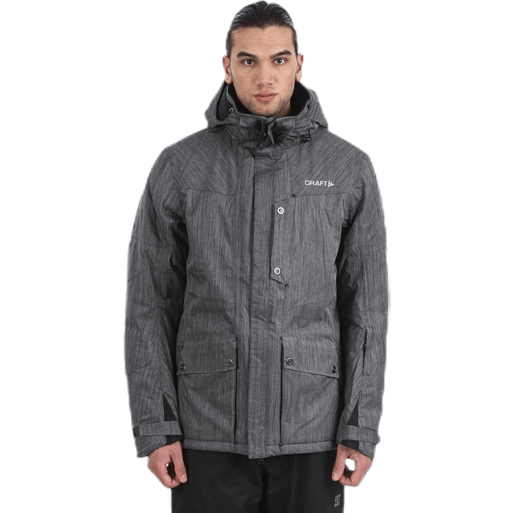 Apline Snow Jacket M Schwarz