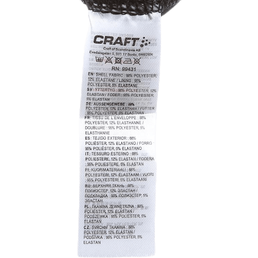 Boxer Greatness 6 pouces blanc/noir