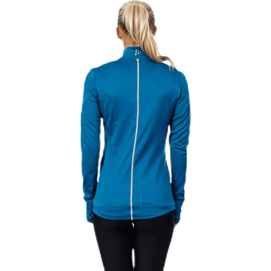 Tempo Halfzip W Blau/Orange