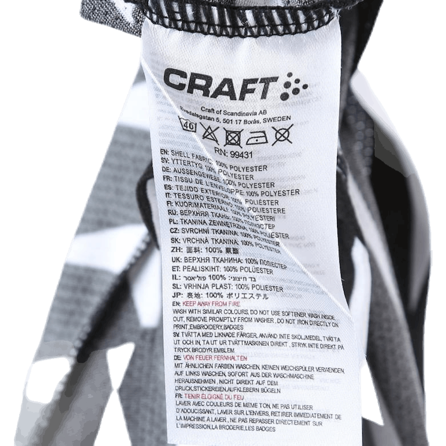 T-shirt court Breakaway noir