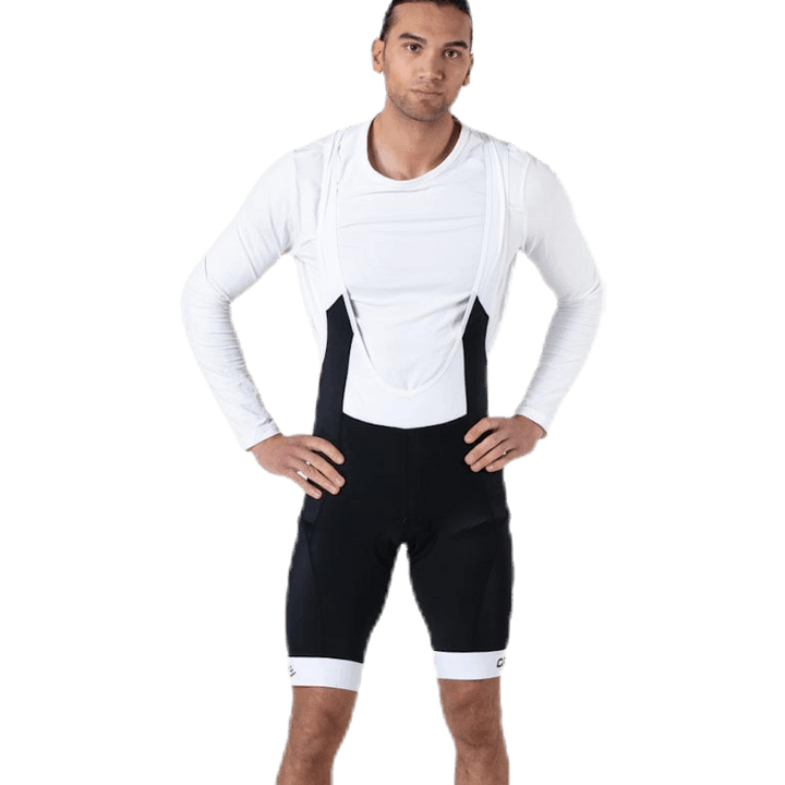 Velo Bib Shorts White/Black