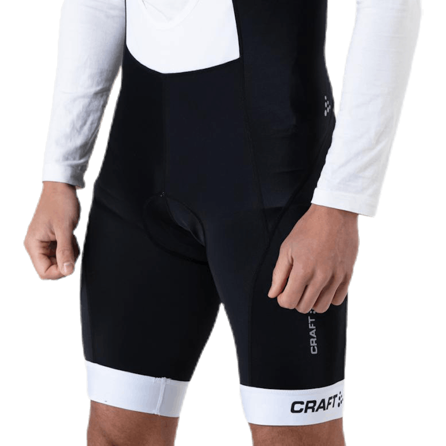 Velo Bib Shorts White/Black