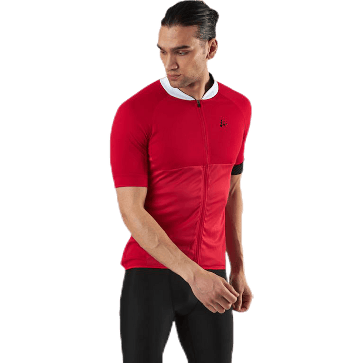 Adoptez le maillot blanc/rouge