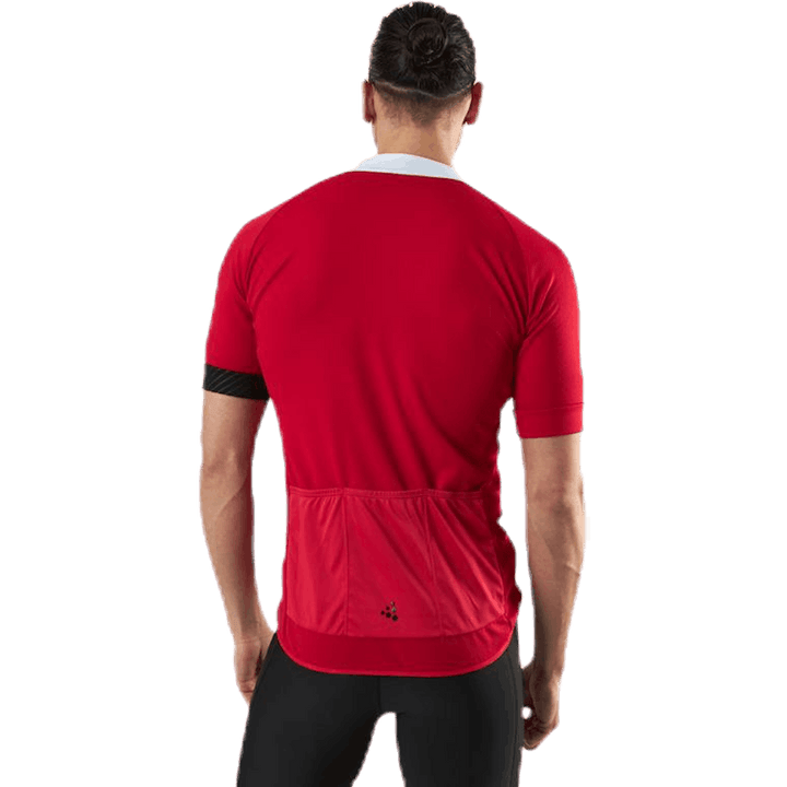 Adoptez le maillot blanc/rouge