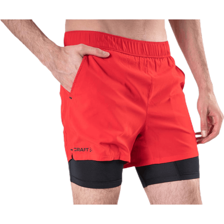 ADV Essence 2-In-1 Stretch Shorts Röd