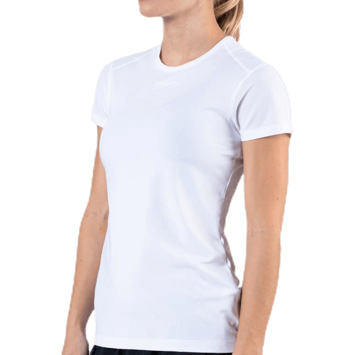 ADV Essence SS Slim Tee Weiß