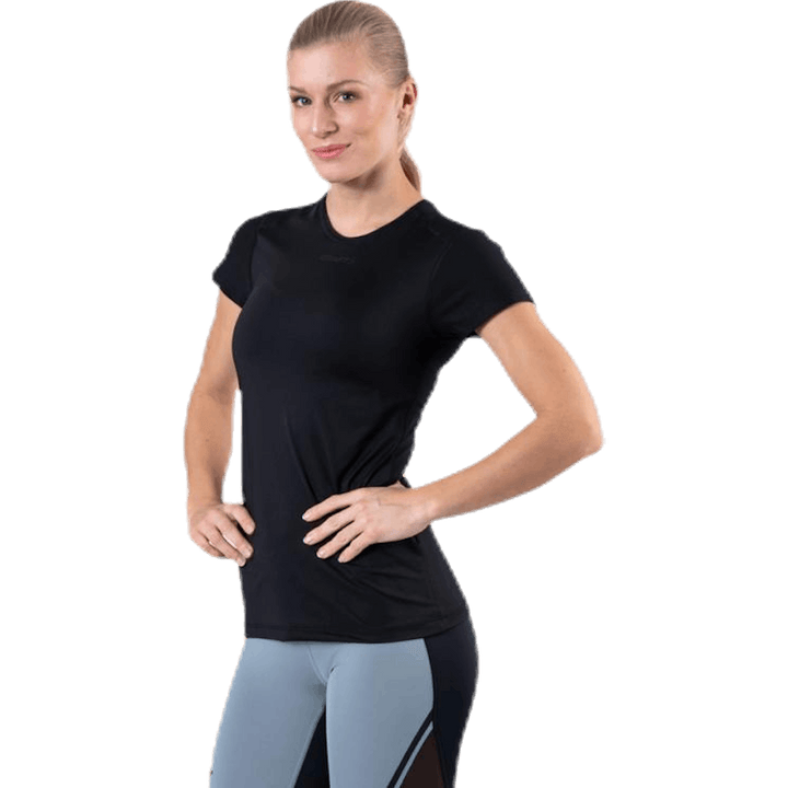 ADV Essence SS Slim Tee Schwarz