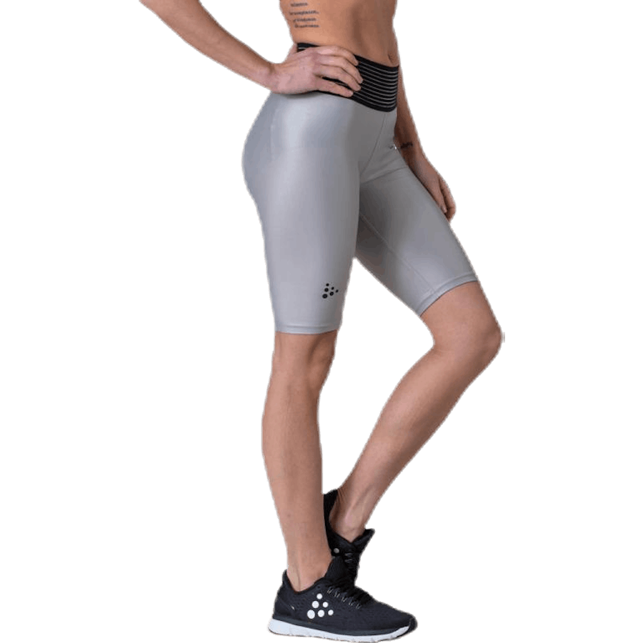 UNMTD Collant corto lucido Grigio