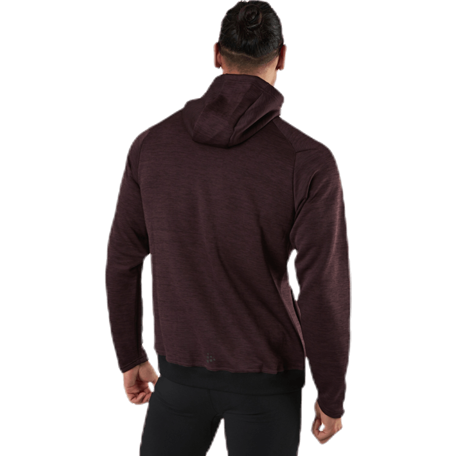 ADV Charge Zip Hood Jkt Marrone