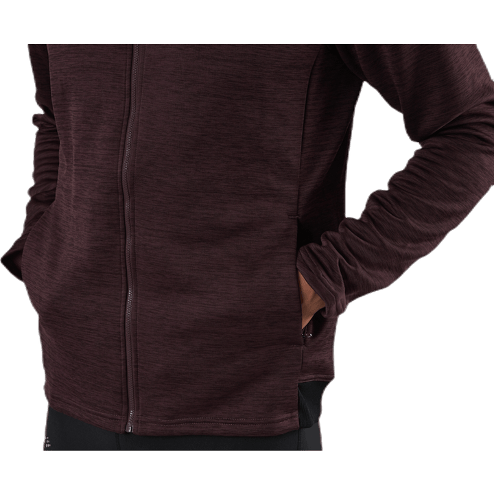 ADV Charge Zip Hood Jkt Marrone