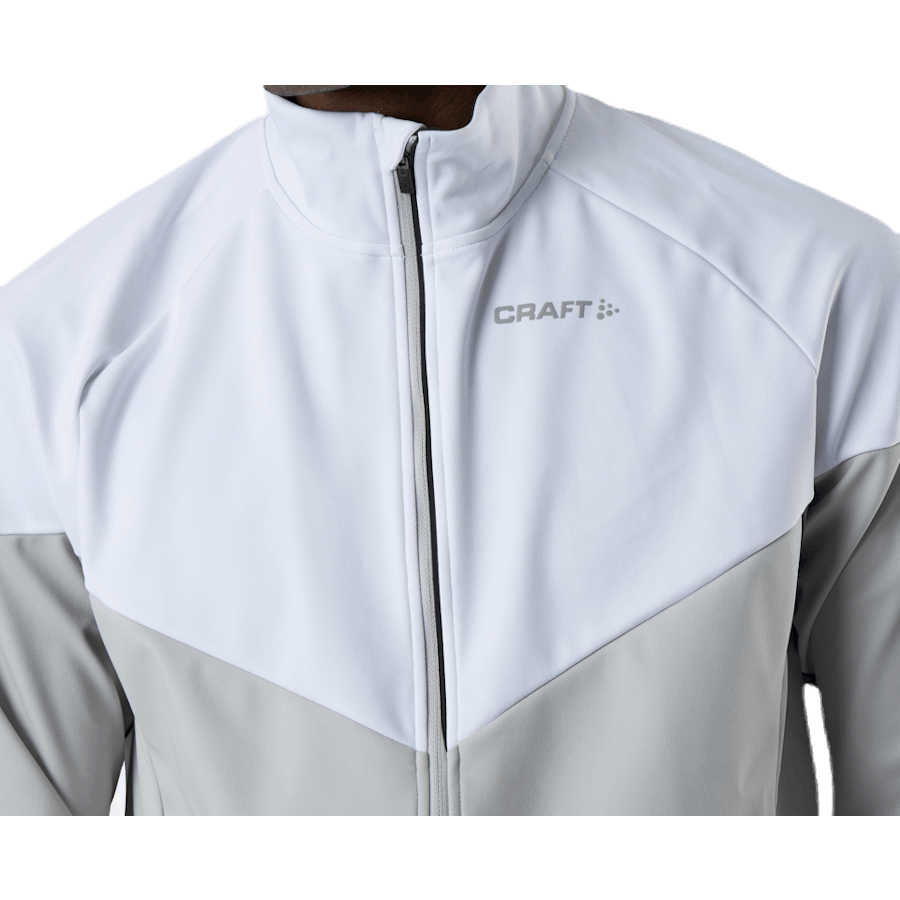 Veste Glide Block Blanc/Gris