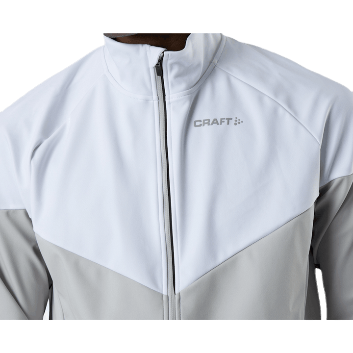 Veste Glide Block Blanc/Gris