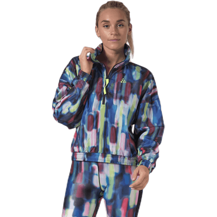 Veste coupe-vent à motifs Asome