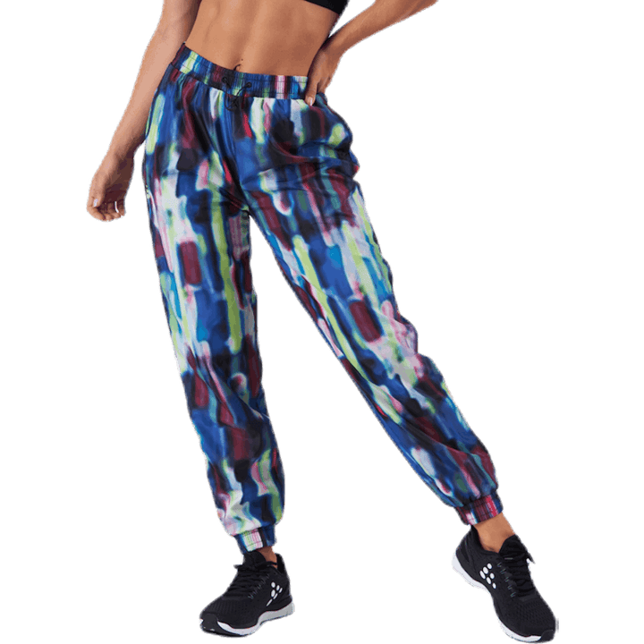 Pantalon coupe-vent à motifs Asome