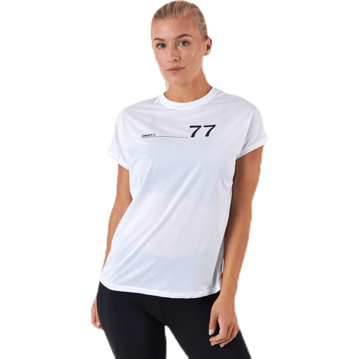 T-shirt blanc Adv Charge SS