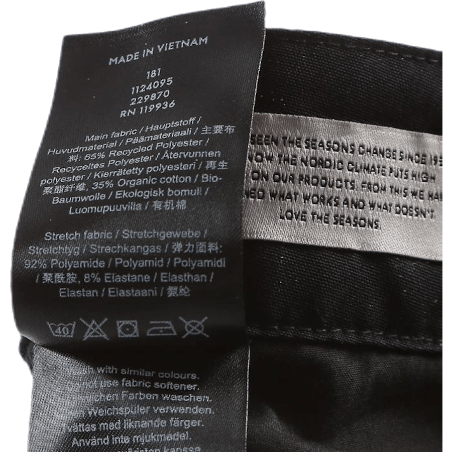 Authentic II Pant Negro