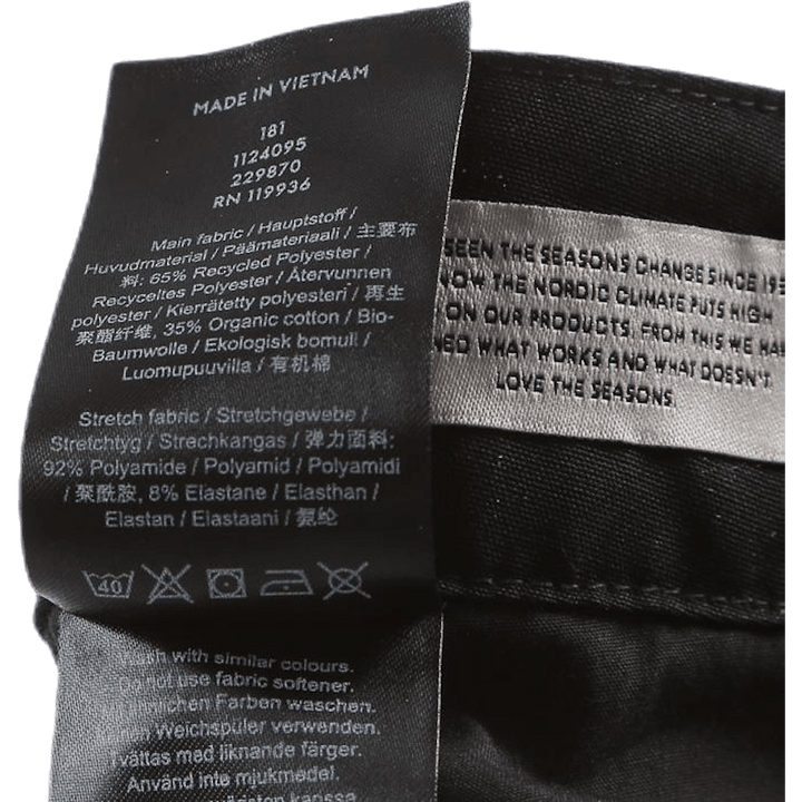 Authentic II Pant Negro
