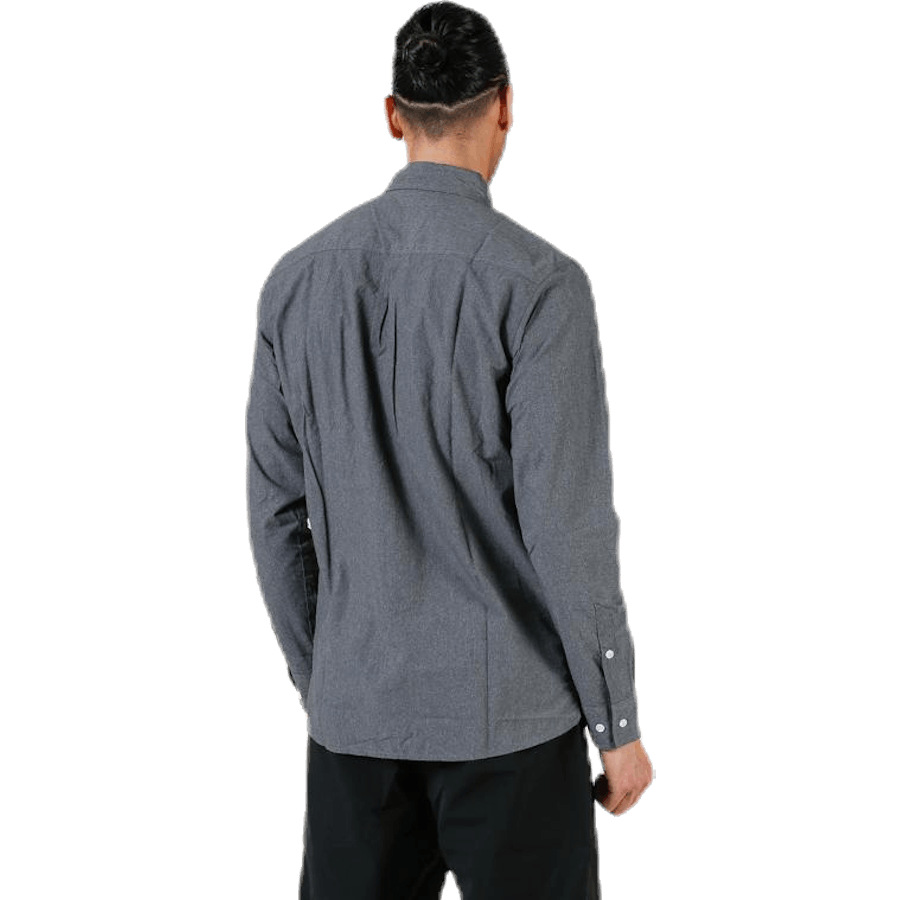 Camicia Vejan LS Grigio