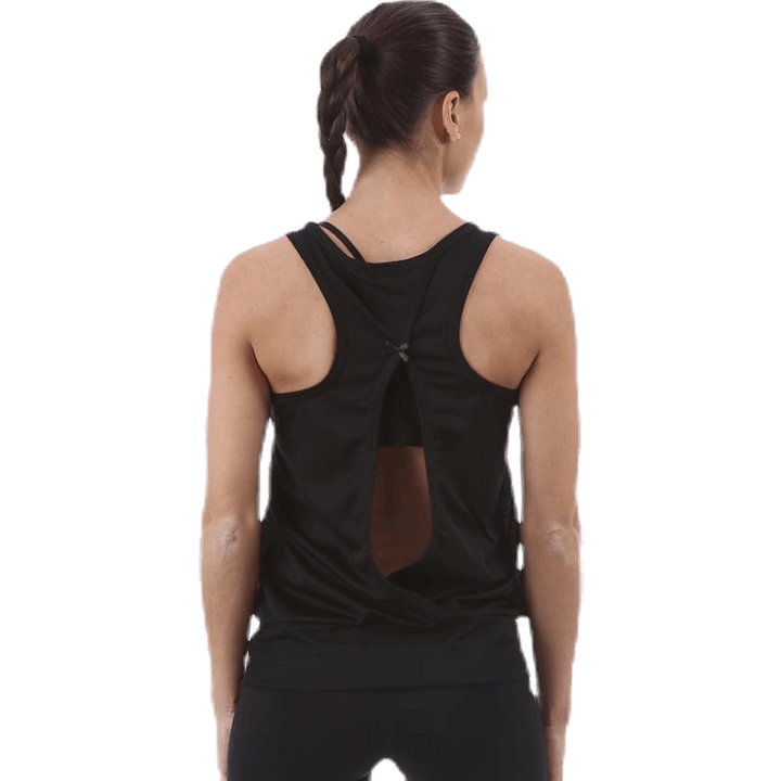 Actilove Solid Tank Top Schwarz