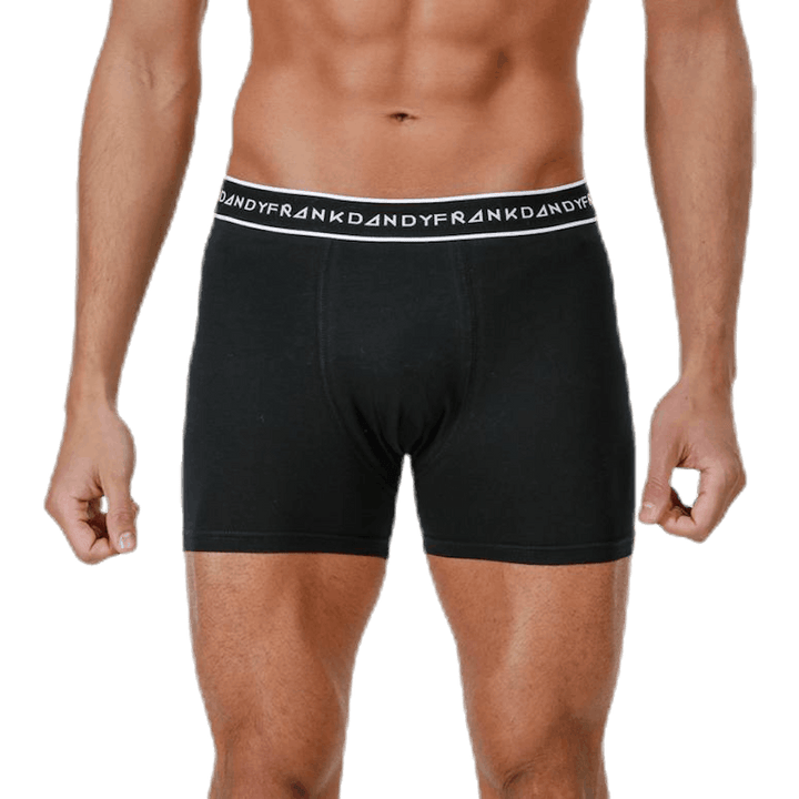 Boxer in cotone biologico 5 pezzi blu/nero/grigio