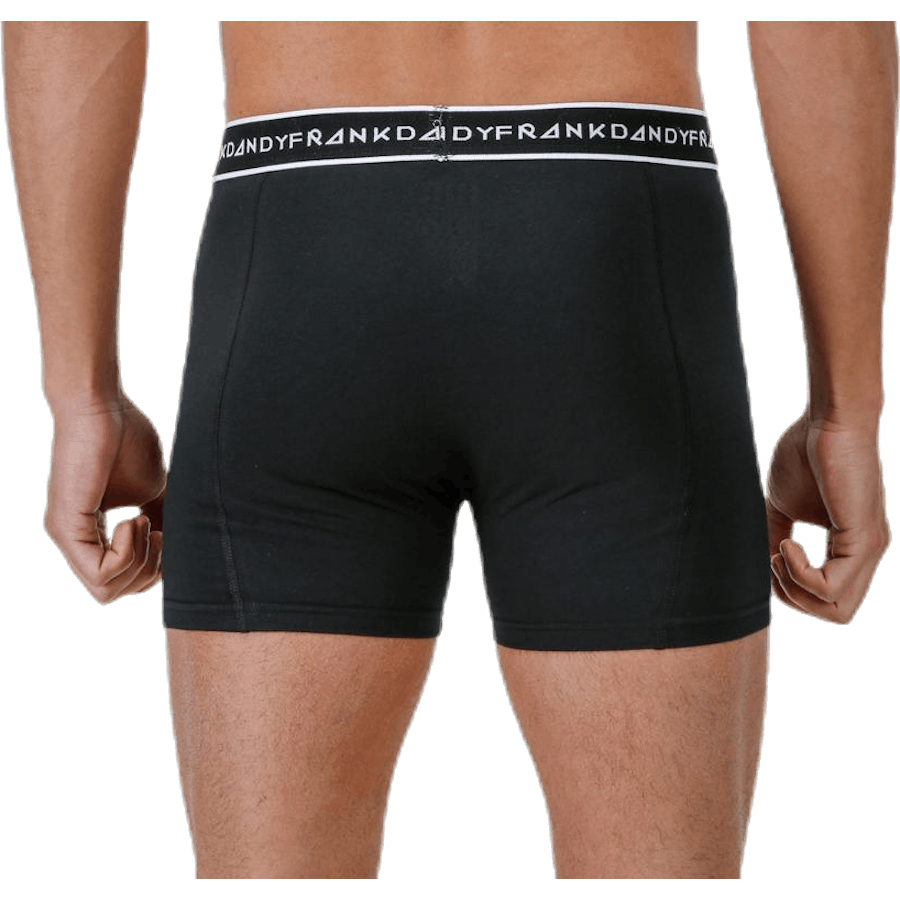 Boxer in cotone biologico 5 pezzi blu/nero/grigio