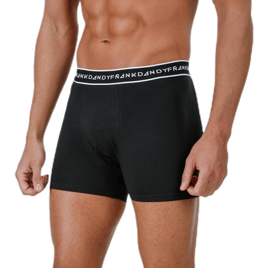 Boxer in cotone biologico 5 pezzi blu/nero/grigio