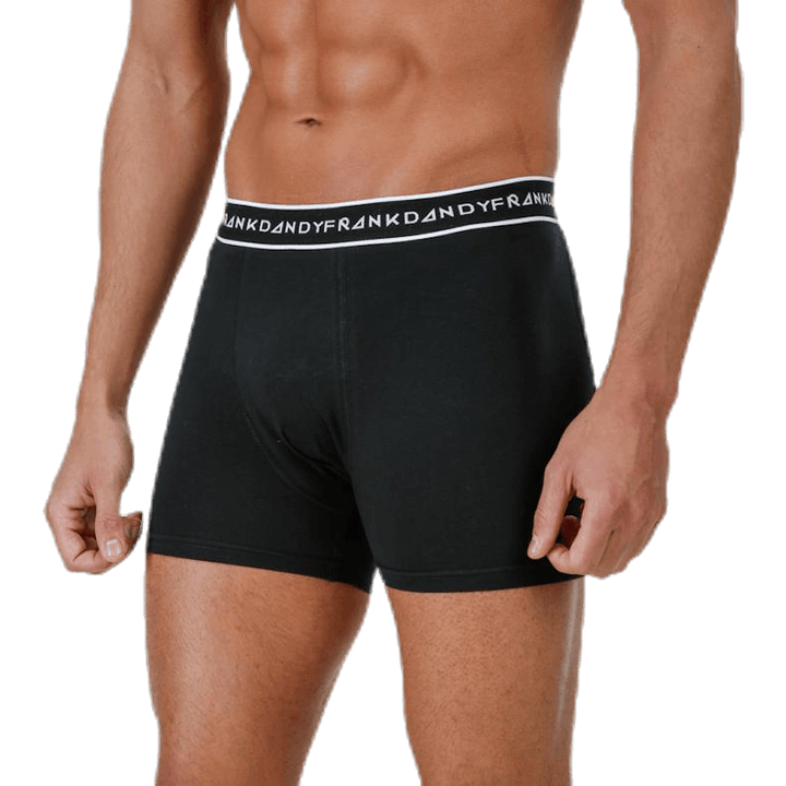 Boxer in cotone biologico 5 pezzi blu/nero/grigio