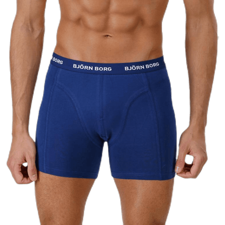 Shadeline Shorts 3-pakning blå/mønstret/svart