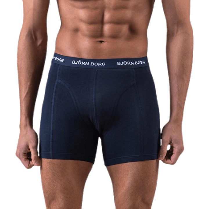 Shadeline Shorts 3-pakning blå/mønstret/svart