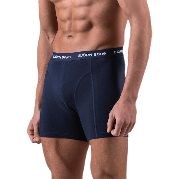 Shadeline Shorts 3-pakning blå/mønstret/svart