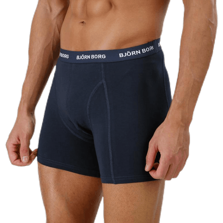 Shadeline Shorts 3-pakning blå/mønstret/svart