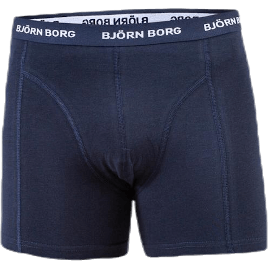 Lot de 5 shorts unis bleus/à motifs