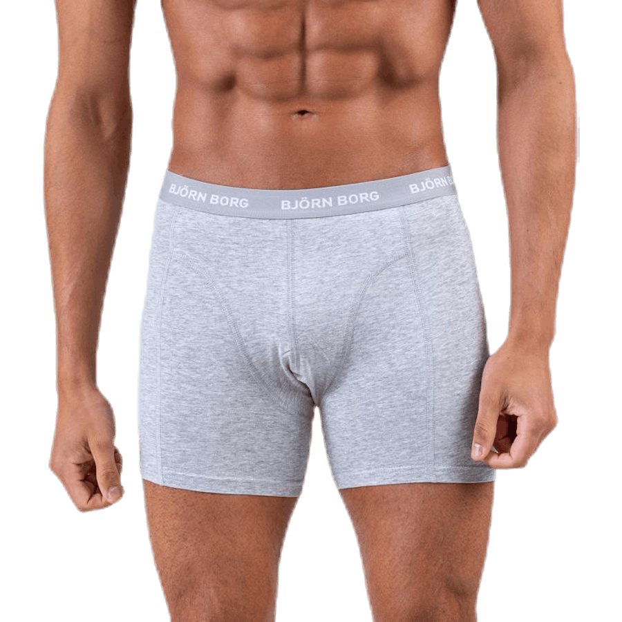 Lot de 5 shorts unis bleus/à motifs