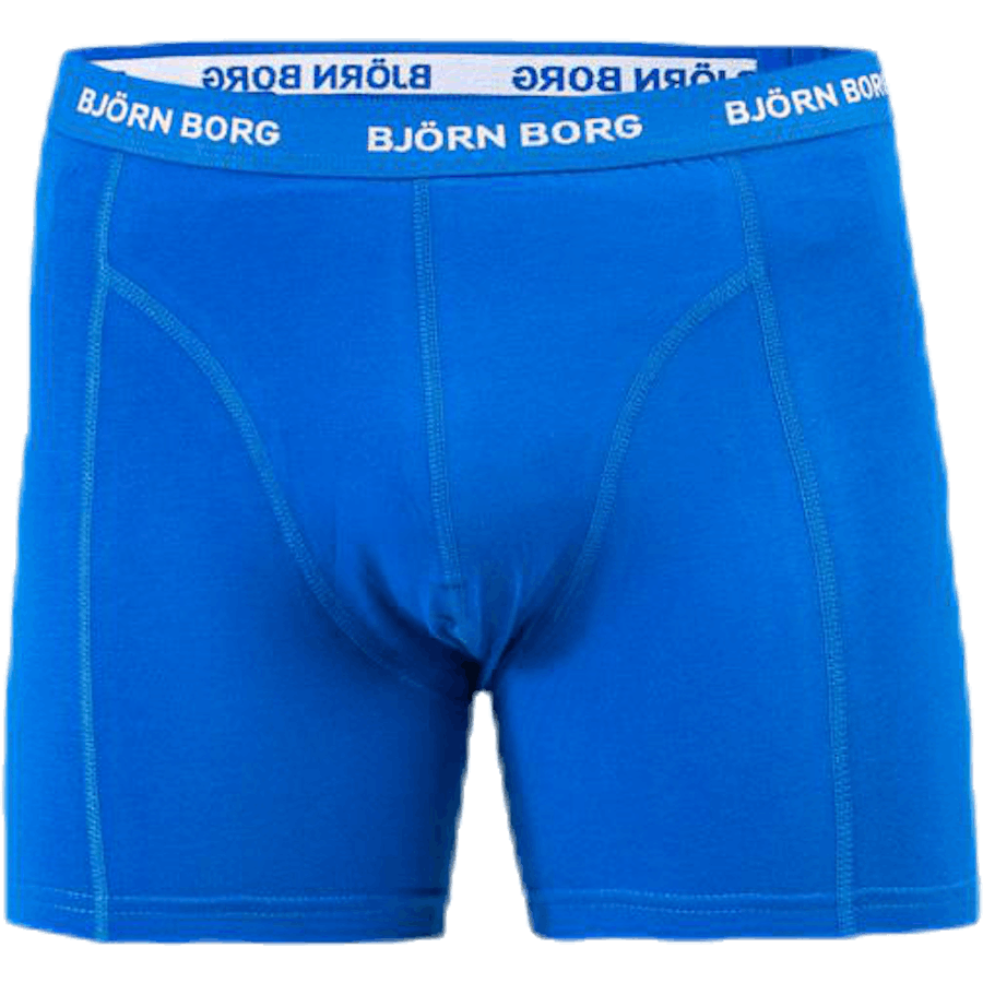 Lot de 5 shorts unis bleus/à motifs