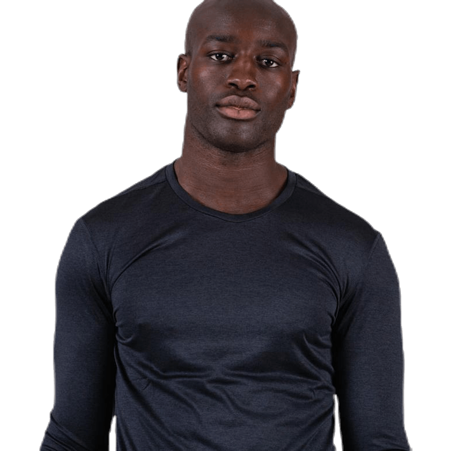 Axton LS Perf Tee Schwarz