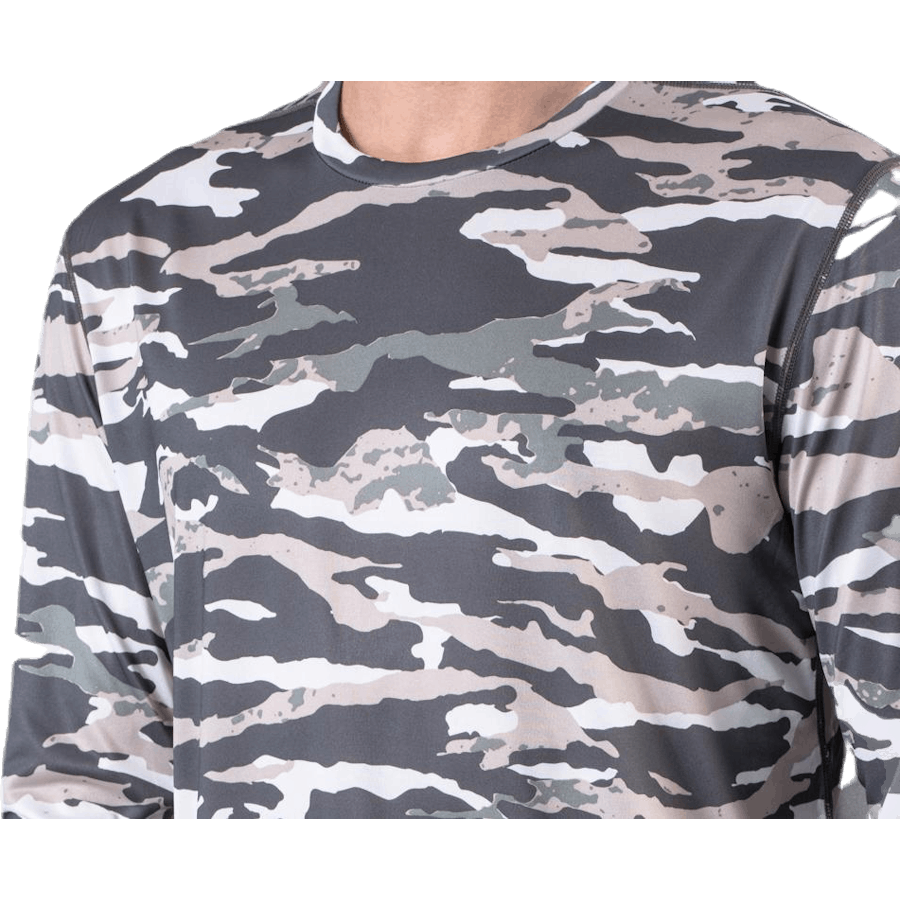 Axton LS Tee vihreä/harmaa